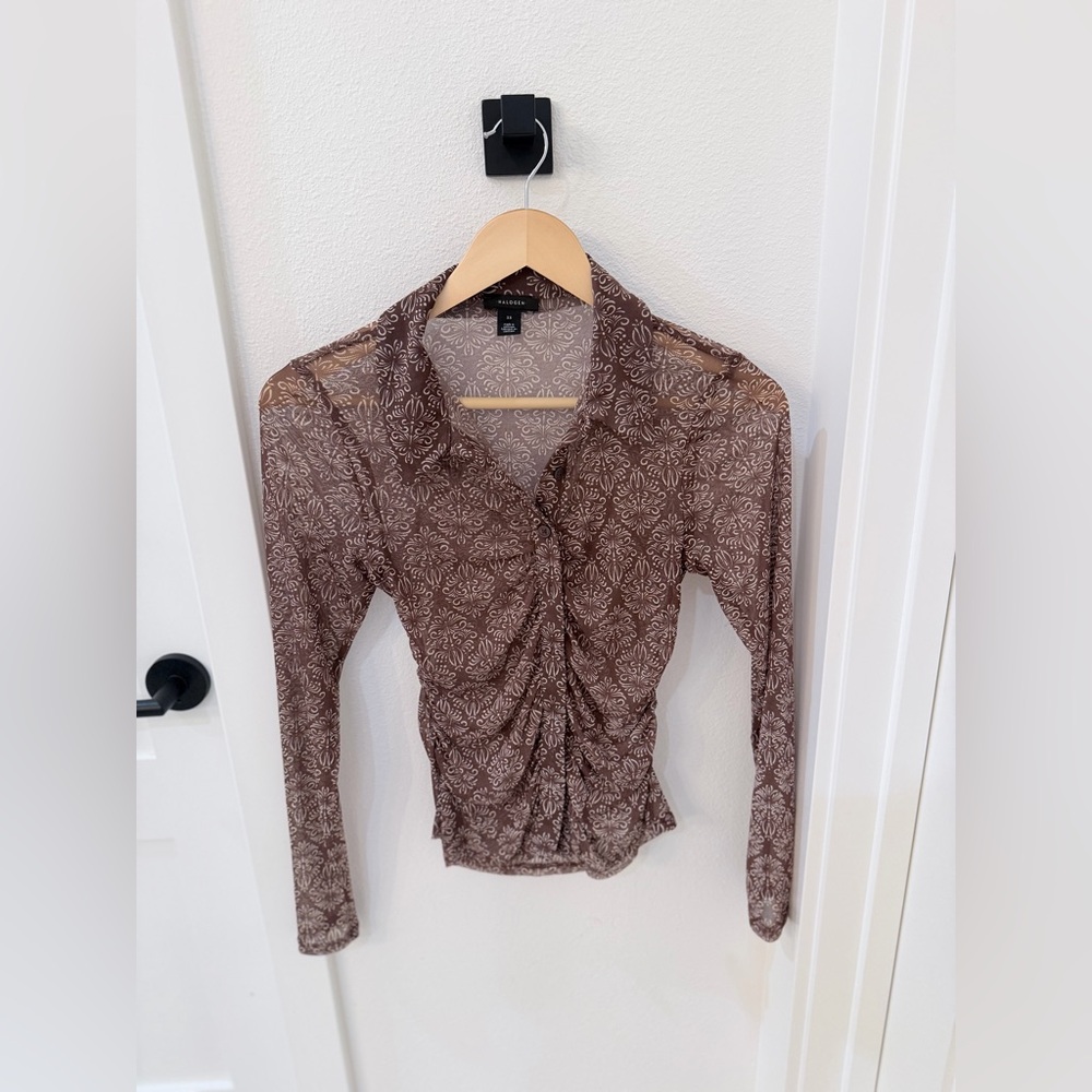 Halogen mash button down - image 1